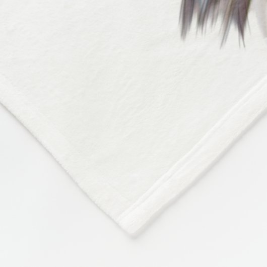 Yorkie Dog met hartenValentijnsdag Fleece Deken (Hoek)