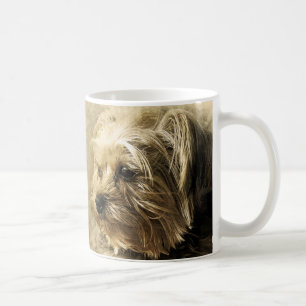 Yorkie Dog Puppy Mok Coffee Mok Cup