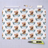 Yorkie Dog Tissuepapier (Craft)