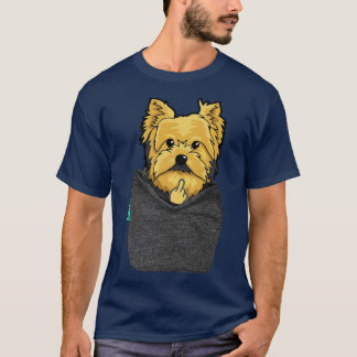 Yorkie FU Pocket T-shirt