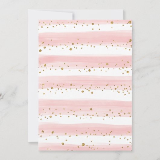 Yorkie Girls Birthday Party | Yorkshire Terrier Kaart (Achterkant)