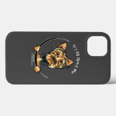 Yorkie heeft alles over mij Case-Mate iPhone case (Achterkant (horizontaal))