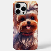 Yorkie-Hoesje Case-Mate iPhone Case (Achterkant)