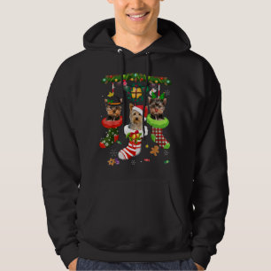 Yorkie in Socks-kerstkerstkerstkerstkerstkerstkers Hoodie