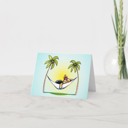 Yorkie Island Princess Off-Leash Art™ Merci (Devant)