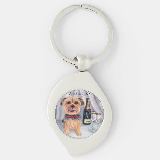 Yorkie Keychain (Voorkant)