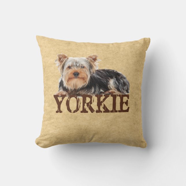 Yorkie Kussen (Voorkant)