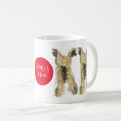 Yorkie Lover Coffee Mug pour Maman (Devant droit)