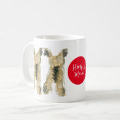 Yorkie Lover Gift Koffiemok (Voorkant links)