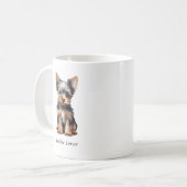 Yorkie Lover Mug - Cute Yorkie Mug (Devant gauche)