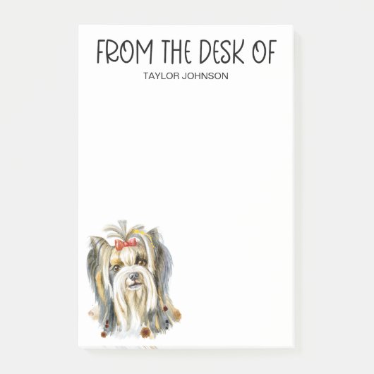 Yorkie Lover Post-it® Notes (Voorkant)