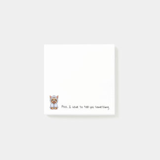 Yorkie Lover Post-it Post-it® Notes