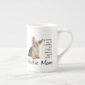 Yorkie Ma Bone China Mok (Rechts)