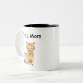 Yorkie Ma Coffee Mok (Voorkant links)