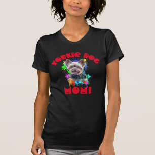 Yorkie mam Hondenliefhebber beste hond mam ooit T-shirt