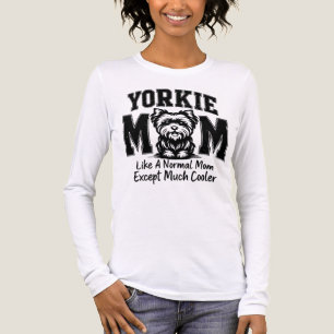 Yorkie mam Tri-Blend shirt