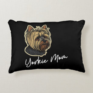 Yorkie mama accent kussen