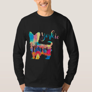 Yorkie Mama Profiel Yorkshire Terrier Hond Moeder  T-shirt