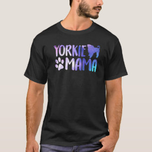 Yorkie Mama Yorkshire Maltese Terrier Hond Moeder T-shirt