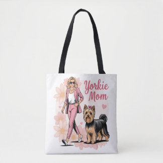 Yorkie Moeder Tote Tas