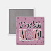Yorkie MOM Magneet (Voorkant / Achterkant)
