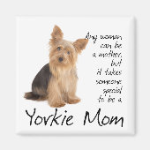 Yorkie Mom Magnet (Devant)