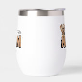 Yorkie Mom Yorkshire Terrier Lover Nom personnalis (Gauche)