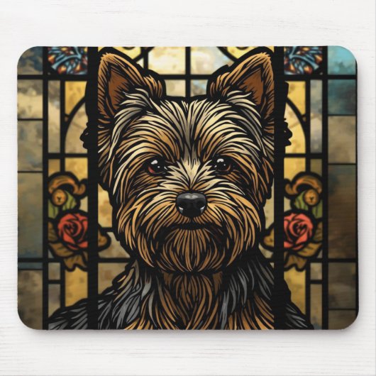 Yorkie Mousepad Muismat (Voorkant)