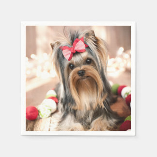 Yorkie Napkins Servet