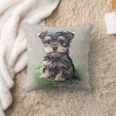 Yorkie, Natuur Kussen (Deken)