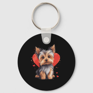 Yorkie Owner Mom Dad Yorkshire Terrier Hondenliefh Sleutelhanger