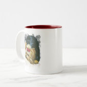 Yorkie Peek a Boo Coffee Mug Cup (Devant gauche)
