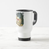 Yorkie Peek a Boo Travel Mug (Devant droit)