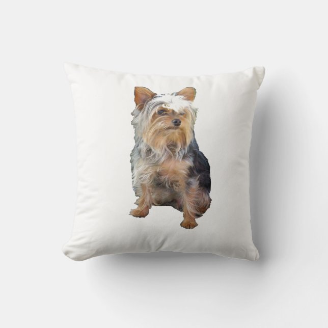 Yorkie Pillow Kussen (Voorkant)