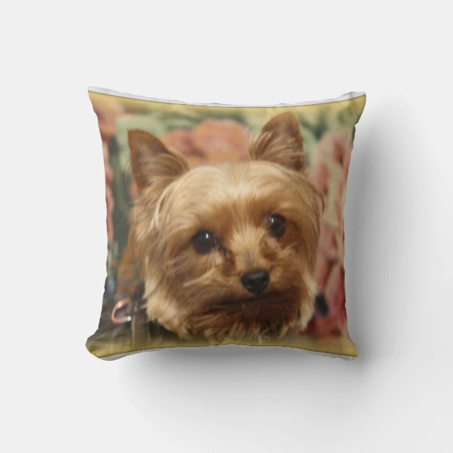 Yorkie Pillow Kussen (Voorkant)