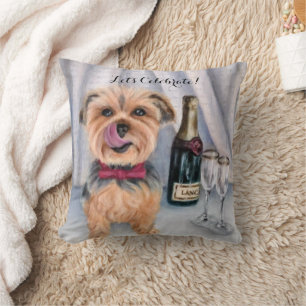 Yorkie Pillow Kussen