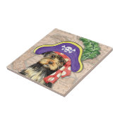 Yorkie Pirate Tegeltje (Zijkant)