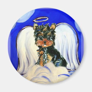 Yorkie Poo Angel Magneet