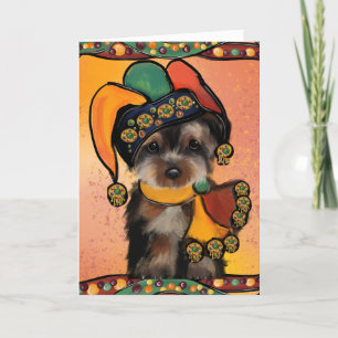 Yorkie Poo Bedankkaart