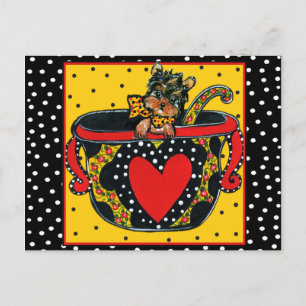 Yorkie Poo Briefkaart