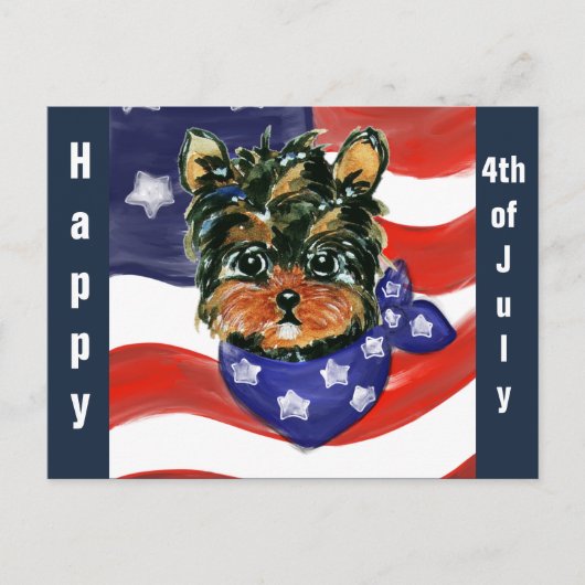 Yorkie Poo Briefkaart (Voorkant)