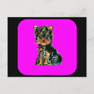 Yorkie Poo Briefkaart