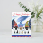 YORKIE POO BRIEFKAART (Staand voorkant)