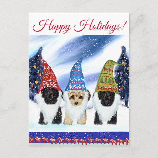YORKIE POO BRIEFKAART (Voorkant)
