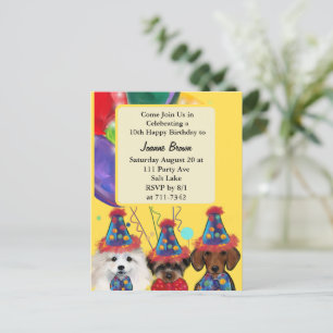 Yorkie Poo Briefkaart
