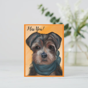 YORKIE POO          BRIEFKAART