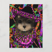 Yorkie Poo Briefkaart (Voorkant)