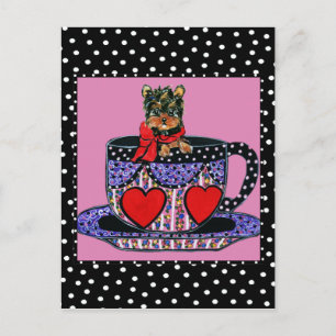 Yorkie Poo Briefkaart