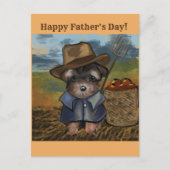 Yorkie Poo Briefkaart (Voorkant)