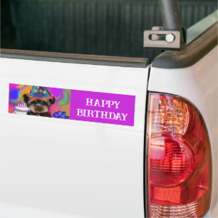 YORKIE POO        BUMPERSTICKER
